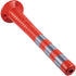 6-Pack Flexible Traffic Delineator Posts, 30in Reflective Spring Cones