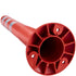 6-Pack Flexible Traffic Delineator Posts, 30in Reflective Spring Cones