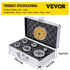 VEVOR Diamond Drill Bits 6PCS Diamond Hole Saw 20/35/40/50/55/68mm Tile Hole Saw Kit Vacuum Brazed Diamond Drill Bit 0.59in/15mm Segment Tile Hole Saw w Storage Case for Tile Ceramic Porcelain Marble