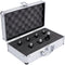 Diamond Drill Bits 7PCS Diamond Hole Saw 6/6/8/8/10/12/14mm Tile Hole Saw Kit Vacuum Brazed Diamond Drill Bit 0.59in/15mm Segment Tile Hole Saw w Storage Case for Tile Ceramic Porcelain Marble