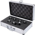 Diamond Drill Bits 7PCS Diamond Hole Saw 6/6/8/8/10/12/14mm Tile Hole Saw Kit Vacuum Brazed Diamond Drill Bit 0.59in/15mm Segment Tile Hole Saw w Storage Case for Tile Ceramic Porcelain Marble