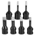 Diamond Drill Bits 7PCS Diamond Hole Saw 6/6/8/8/10/12/14mm Tile Hole Saw Kit Vacuum Brazed Diamond Drill Bit 0.59in/15mm Segment Tile Hole Saw w Storage Case for Tile Ceramic Porcelain Marble