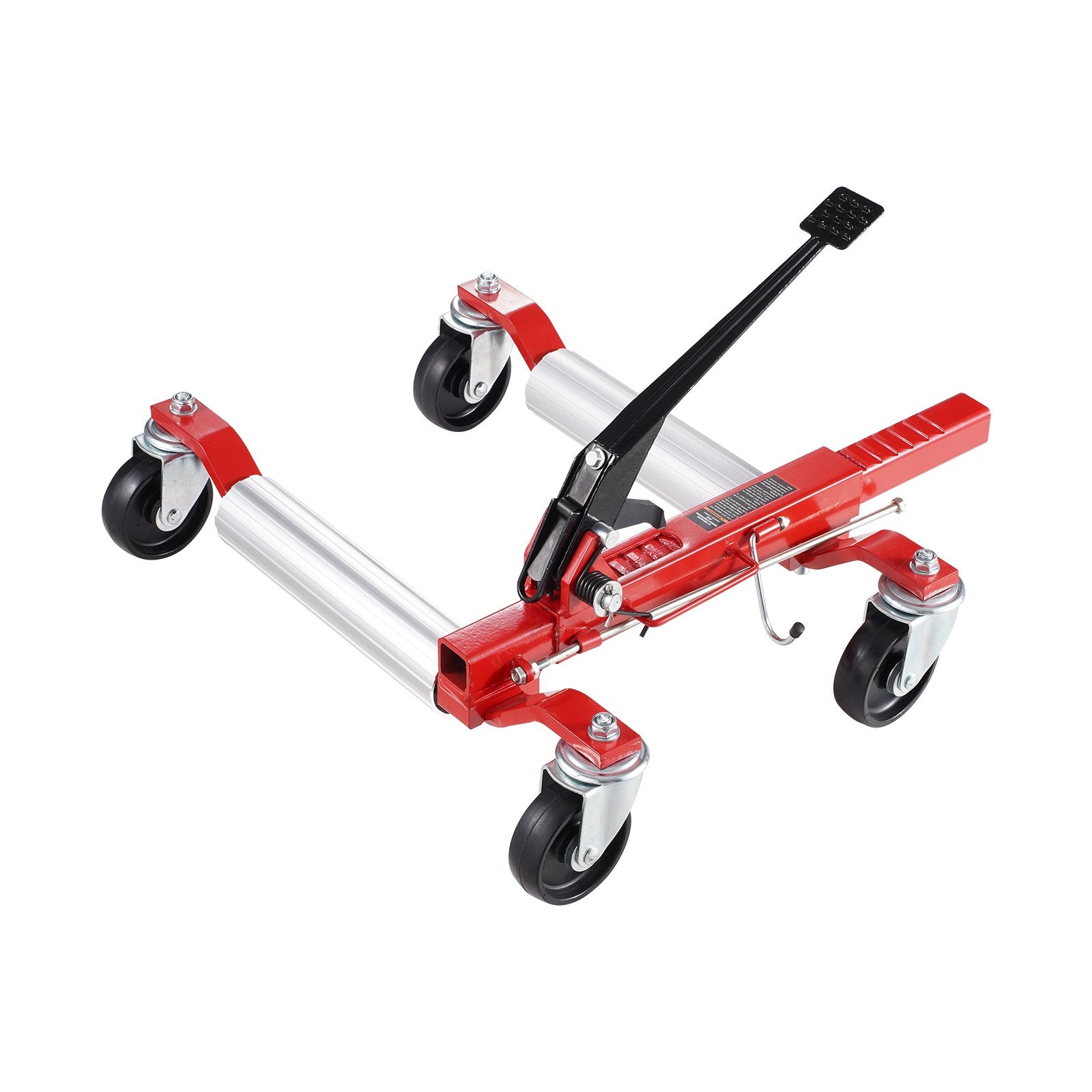 Wheel Dolly, Max Capacity 1500 Lbs Car Dolly, Car Jack Dolly Lifter with 360° Rotatable Wheels, Heavy Duty Vehicle Positioning Ratchet Tire Jack, for Vehicle Car Auto Repair Moving