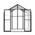 Polycarbonate Greenhouse 8 x 12 Ft Outdoor Walk-in Greenhouse for Garden