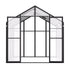VEVOR Polycarbonate Greenhouse 8 x 14 Ft Outdoor Walk-in Greenhouse for Garden