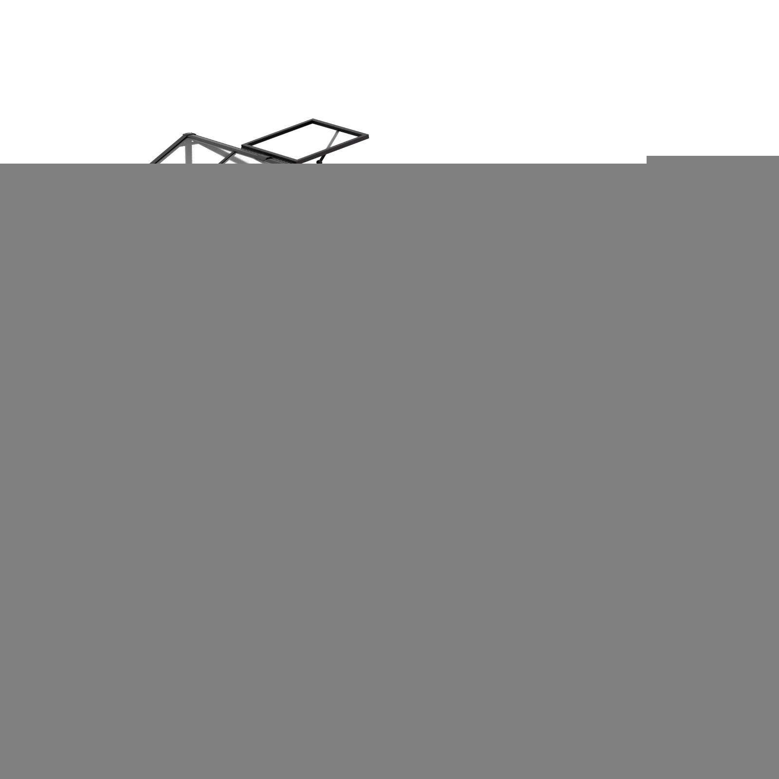 VEVOR Polycarbonate Greenhouse 8 x 14 Ft Outdoor Walk-in Greenhouse for Garden