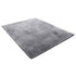 Indoor Plush Area Rugs, 2.44 x 3.05m Soft Plush Carpet, Furry Shag Area Rugs for Living Room, Bedroom, Sunroom, Modern Home Decor Aesthetic, Non-Shedding, Non-Woven, Slip-Resistant, Smoke Gray