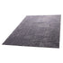Indoor Plush Area Rugs, 2.44 x 3.05m Plush Carpet, Area Rugs Furry with Long Plushs Pile, Thick & Durable High-Pile Rug for High-Traffic Areas, Non-Shedding & Non-Slip Backing, Blue-Gray