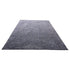 Indoor Plush Area Rugs, 2.44 x 3.05m Plush Carpet, Area Rugs Furry with Long Plushs Pile, Thick & Durable High-Pile Rug for High-Traffic Areas, Non-Shedding & Non-Slip Backing, Blue-Gray