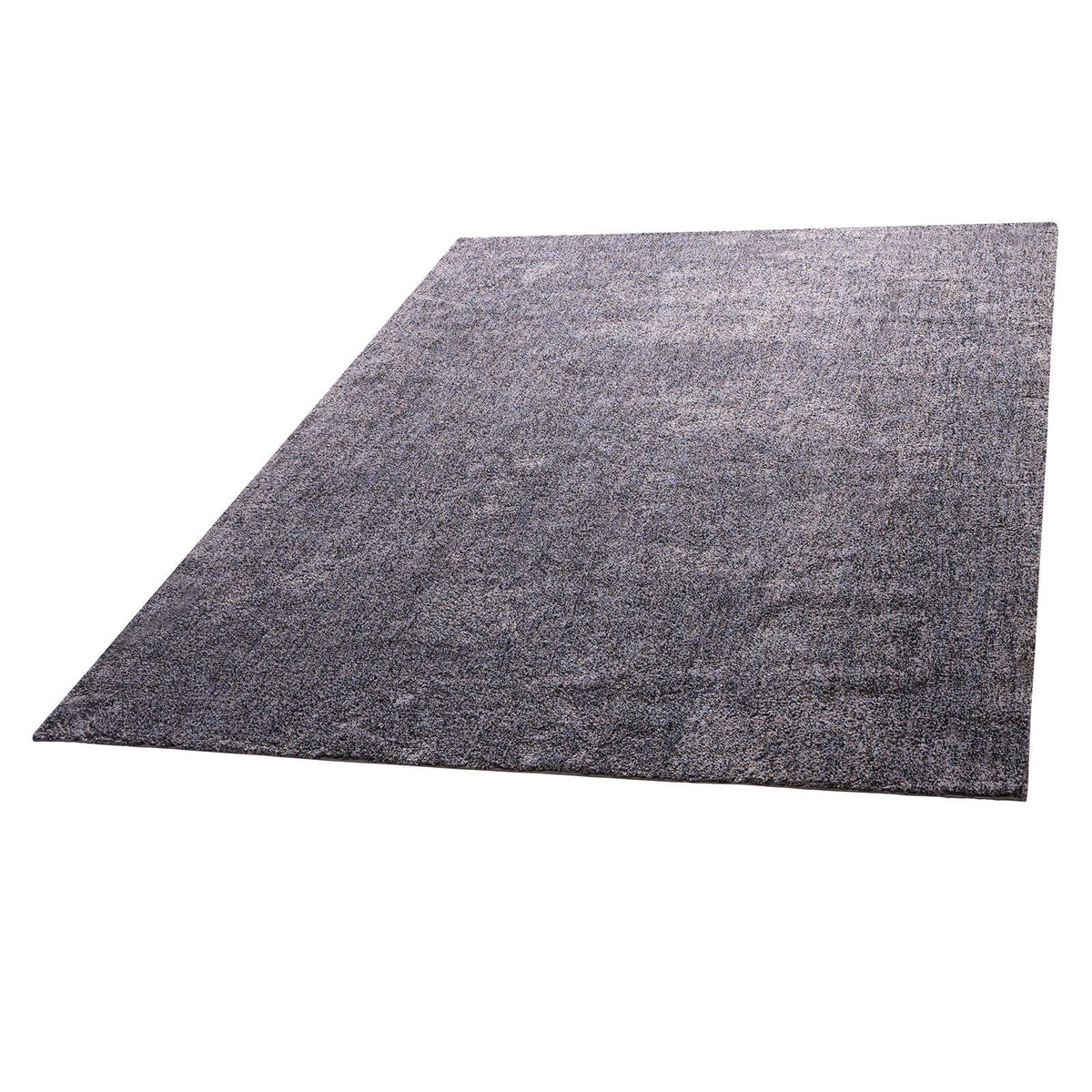 8x10ft Plush Area Rug 20mm High Pile Furry Carpet Non-Slip Blue Grey