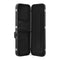 Electric Guitar Hard Case 43" Waterproof PVC Shell Lockable Black Case