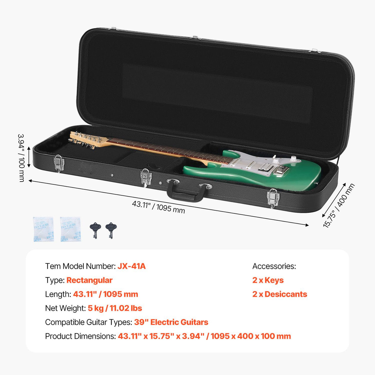 Electric Guitar Hard Case 43