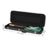 Electric Guitar Hard Case 43" Waterproof PVC Shell Lockable Black Case