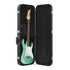 Electric Guitar Hard Case, 1095 mm Rectangular Guitar Hard Case, With Lock Latch Keys Handle, PVC Padding Soft Lining Water-Resistant Hard Shell Guitar Cases, for 990 mm Electric Guitars, Black