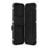 Electric Guitar Hard Case, 1095 mm Rectangular Guitar Hard Case, With Lock Latch Keys Handle, PVC Padding Soft Lining Water-Resistant Hard Shell Guitar Cases, for 990 mm Electric Guitars, Black