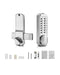 14-Key Mechanical Keypad Door Lock Adjustable Thumb Knob Zinc Alloy Waterproof