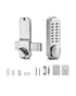 14-Key Mechanical Keypad Door Lock Adjustable Thumb Knob Zinc Alloy Waterproof