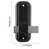 Mechanical Keyless Entry Door Lock, 14 Digit Keypad, Water-proof Zinc Alloy, Outdoor Gate Door Locks Set with Surface-mounted Latch, Keypad and Knob, Easy to Install, for Garden, Garage, Yard