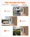 Mechanical Keyless Door Lock with Handle 14 Digit Combination Keypad