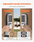 Mechanical Keyless Door Lock with Handle 14 Digit Combination Keypad