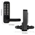 Mechanical Keyless Entry Door Lock 14 Digit Keypad and Handle Embedded