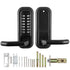 Mechanical Keyless Entry Door Lock 14 Digit Keypad and Handle Embedded