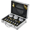 Hydraulic Pressure Test Kit 600Bar Gauge Set with Hoses Couplings Case