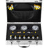 Hydraulic Pressure Test Kit 600Bar Gauge Set with Hoses Couplings Case