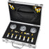 Hydraulic Pressure Test Kit 600Bar Gauge Set with Hoses Couplings Case