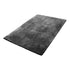 Indoor Plush Area Rugs, 1.52 x 2.44 m Soft Plush Carpet, Furry Shag Area Rugs for Living Room, Bedroom, Sunroom, Modern Home Decor Aesthetic, Non-Shedding, Non-Woven, Slip-Resistant, Dark Gray