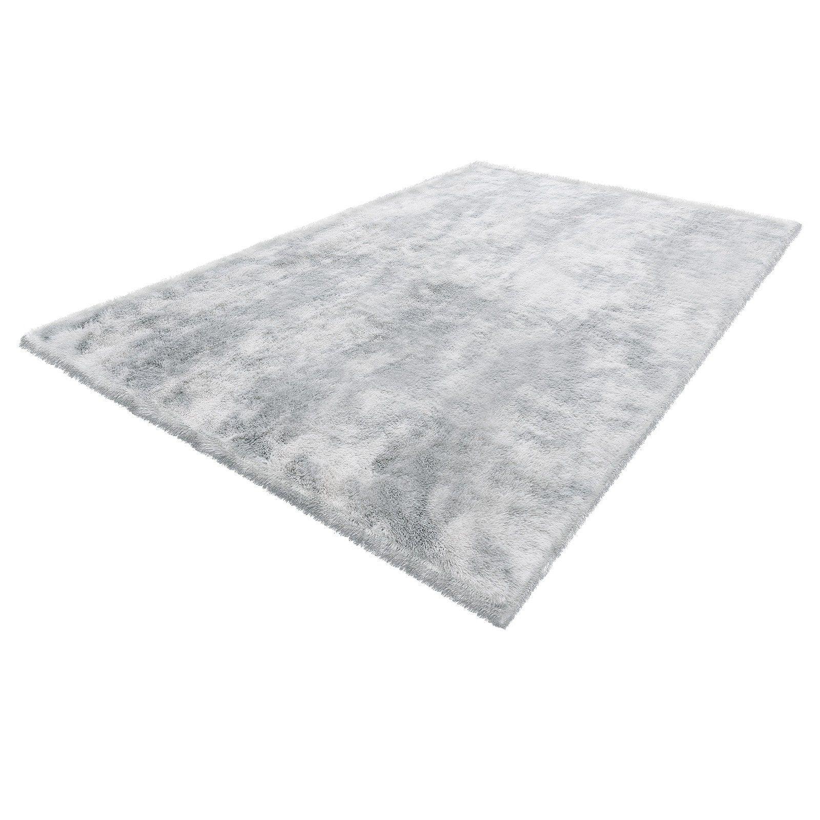Indoor Plush Area Rugs, 1.83x2.74 m Soft Plush Carpet, FFurry Shag Area Rugs for Living Room, Bedroom, Modern Home Decor Aesthetic Long-Pile Rug, Non-Shedding, Slip-Resistant, Tie-Dye Light Gray