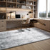Indoor Plush Area Rugs, 1.83x2.74 m Soft Plush Carpet, FFurry Shag Area Rugs for Living Room, Bedroom, Modern Home Decor Aesthetic Long-Pile Rug, Non-Shedding, Slip-Resistant, Tie-Dye Light Gray