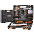 Tool Kit 132 Piece General Household Hand Tool Set with Portable Tool Case
