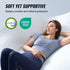 Queen Memory Foam Mattress Topper Detachable Washable 76.2mm Thick Pad