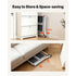 2 Step Folding Ladder Steel Step Stool 150kg Wide Anti Slip Platform