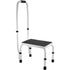 Adjustable 1 Step Stool with Handle 150kg Steel Non Slip Safety Ladder