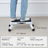 Step Stool 1-Step 150KG Capacity, Folding Steel Step Ladder 3 Adjustable Height, Portable Toddler Step Stools for Adults, Non-Slip Sturdy Step Ladders for Office, RVs, Pets, Bathrooms,Bedrooms