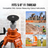 Laser Level Tripod Stand, 5/8-11 Thread, 27.16-67.71 In Height Adjustable