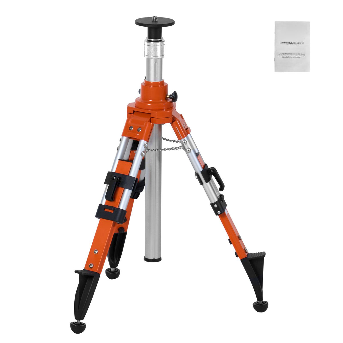 Laser Level Tripod Stand, 5/8-11 Thread, 27.16-67.71 In Height Adjustable