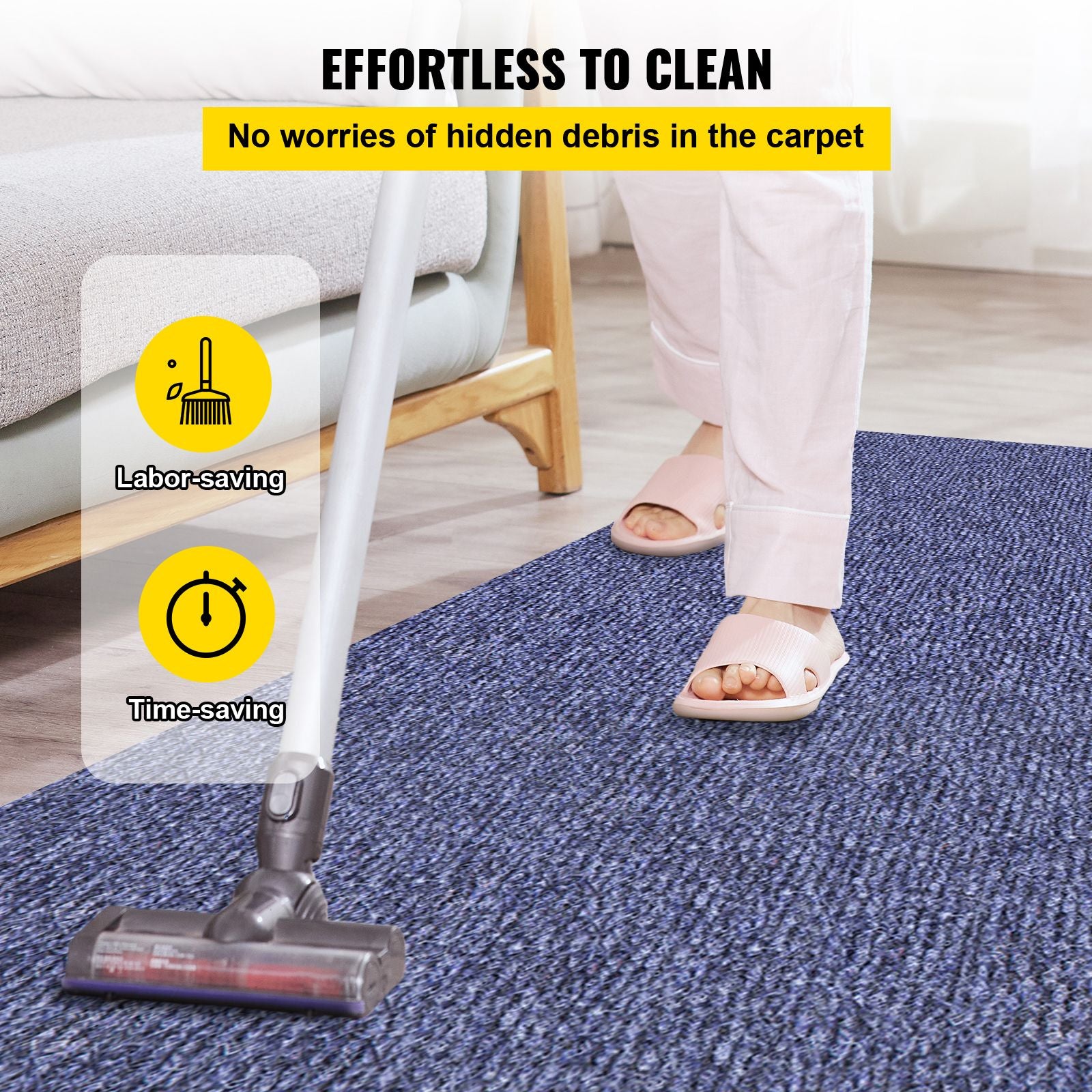 Deep Blue Marine Carpet 6 ft x 39.3 ft, Boat Carpet Rugs, Indoor Outdoor Rugs for Patio Deck Non-Slide TPR Water-Proof Back Outdoor Marine Carpeting Outdoor Carpet