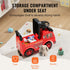 Toddler Ride On Push Car with Music Storage Red Ages 1-3 Years