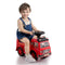 Toddler Ride On Push Car with Music Storage Red Ages 1-3 Years