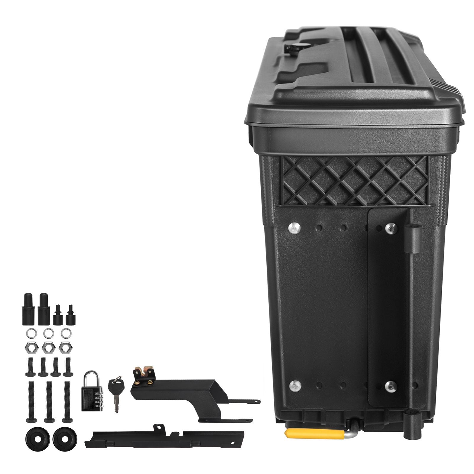 Truck Bed Swing Case Storage Box 25L Lockable Wheel Well Tool Box