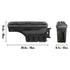 Truck Bed Swing Case Storage Box 25L Lockable Wheel Well Tool Box