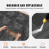 Carpet Tiles Reusable, 24"x 24"Carpet Squares With Padding Attached, Soft Padded Carpet Tiles, Easy Install DIY for Bedroom Living Room (24Tiles, Mixed Gray)