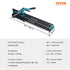 Manual Tile Cutter, 1000mm, Porcelain Ceramic Tile Cutter with Tungsten Carbide Cutting Wheel, Infrared Positioning, Anti-Skid Feet, Durable Rails for professional installers or beginners