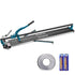 Manual Tile Cutter, 1200mm, Porcelain Ceramic Tile Cutter with Tungsten Carbide Cutting Wheel, Infrared Positioning, Anti-Skid Feet, Durable Rails for professional installers or beginners