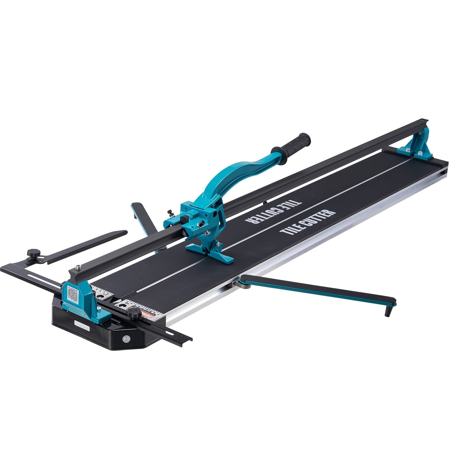 Manual Tile Cutter, 1200mm, Porcelain Ceramic Tile Cutter with Tungsten Carbide Cutting Wheel, Infrared Positioning, Anti-Skid Feet, Durable Rails for professional installers or beginners
