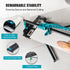 Manual Tile Cutter, 1200mm, Porcelain Ceramic Tile Cutter with Tungsten Carbide Cutting Wheel, Infrared Positioning, Anti-Skid Feet, Durable Rails for professional installers or beginners