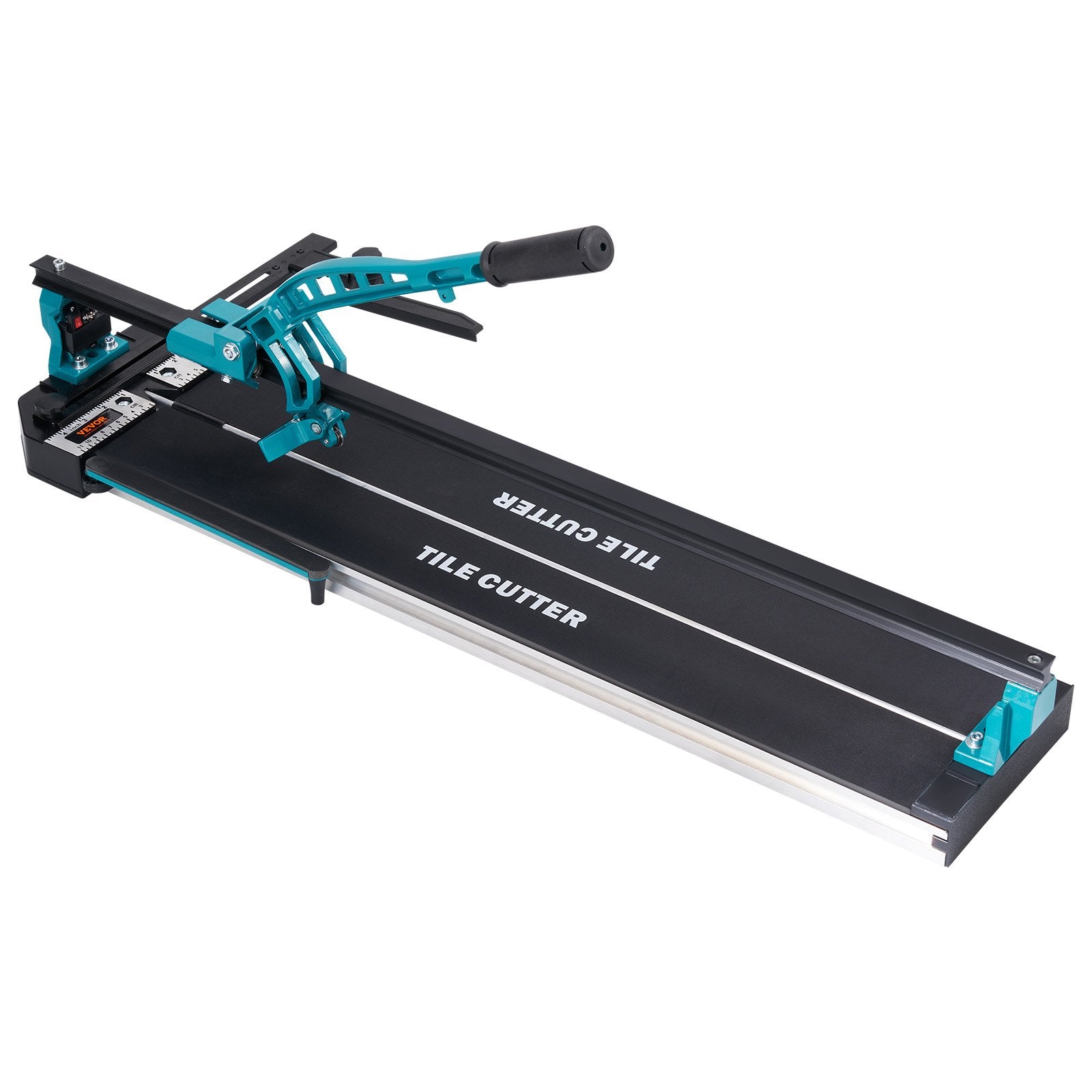 Manual Tile Cutter, 1200mm, Porcelain Ceramic Tile Cutter with Tungsten Carbide Cutting Wheel, Infrared Positioning, Anti-Skid Feet, Durable Rails for professional installers or beginners